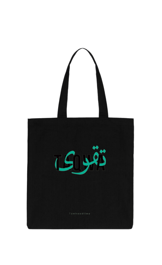 names tote bag Black taqwaa 2