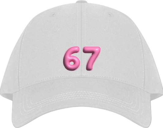 67 designs Baseball cap White 2