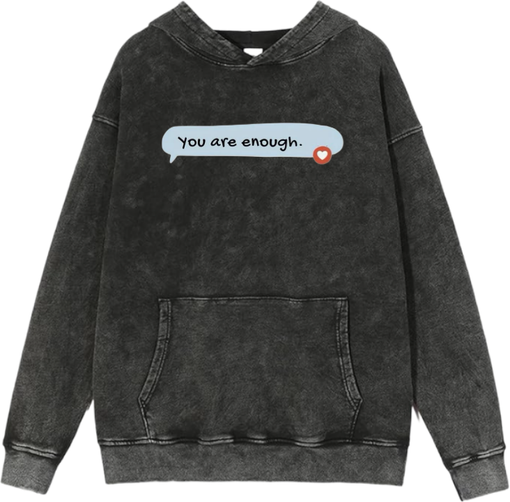VaIentine coupIe Oversize  Hoodie Washed gray 2