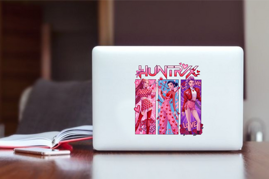 Hunterix kpop Laptop Sticker 2