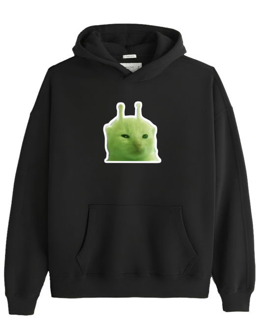 aliens Oversize Hoodie Black 2