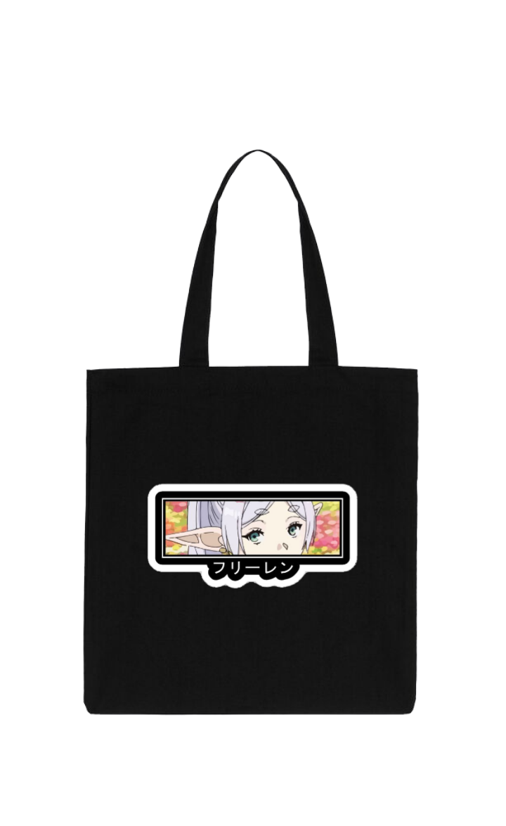 Frieren Beyond Journey's End tote bag Black 2