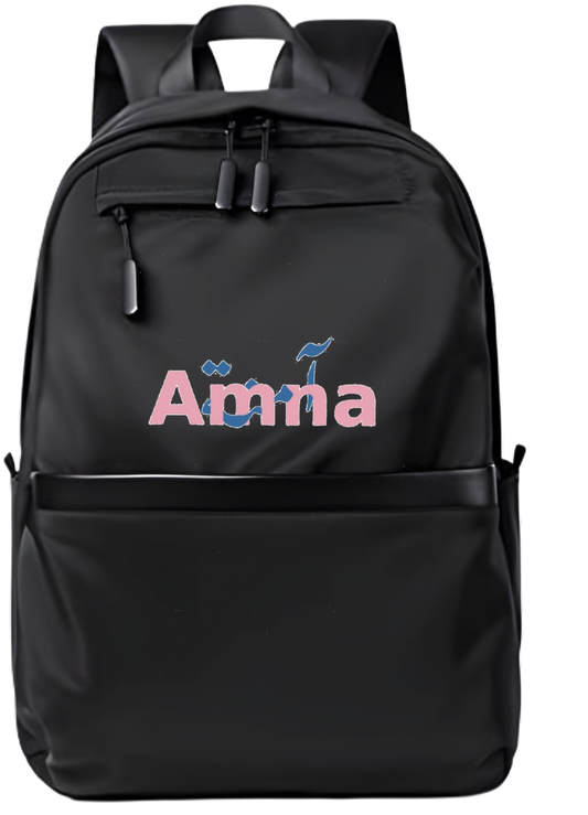 name School Back bag bag  Amna 2