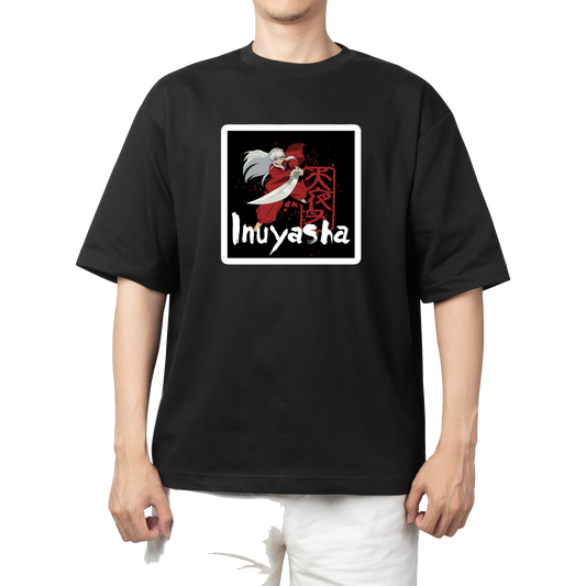 Inuyasha  t- shirt One Size Black 2