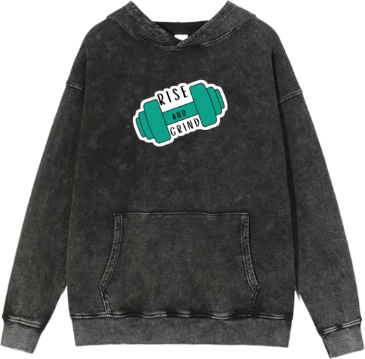 workout gym pilates Oversize Hoodie Washed 2