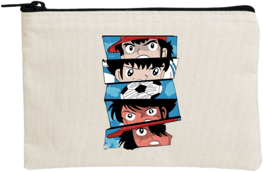 Captain Tsubasa wallet pencil case Beige 2