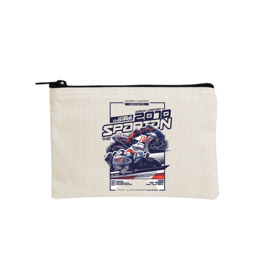 MOTOR CYCLE wallet pencil case Beige 2