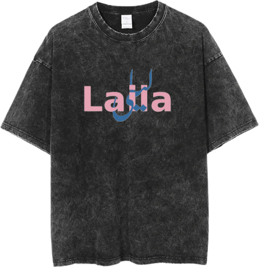 names t- shirt One Size Washed Laila 2