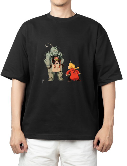 full metal alchamest t- shirt One Size Black 2