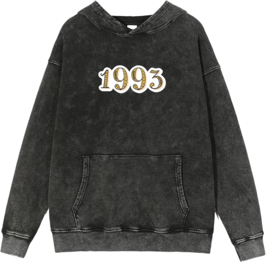 age Oversize  Hoodie Washed gray 1993