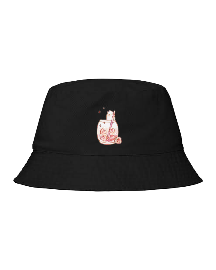 bunny Bucket hat Fishman hat cap Black 2
