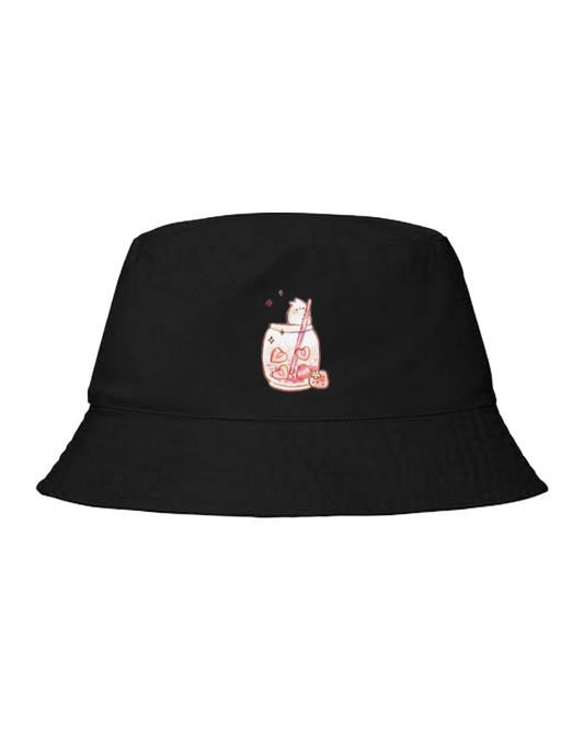 bunny Bucket hat Fishman hat cap Black 2