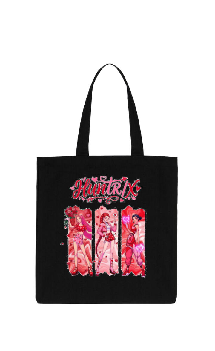 Hunterix kpop tote bag Black 2
