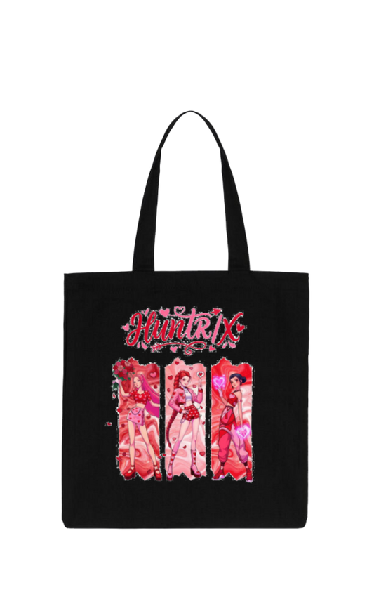 Hunterix kpop tote bag Black 2