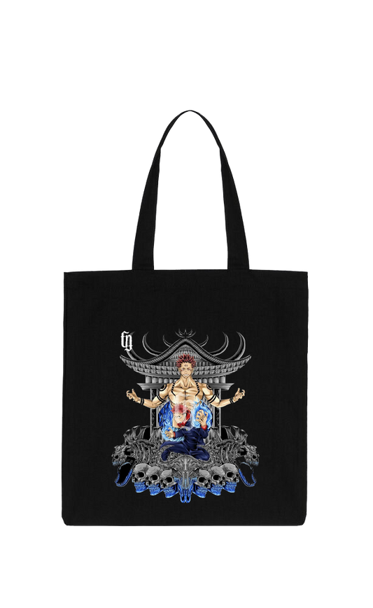 jujutsu kaisen GOJO  tote bag Black 2