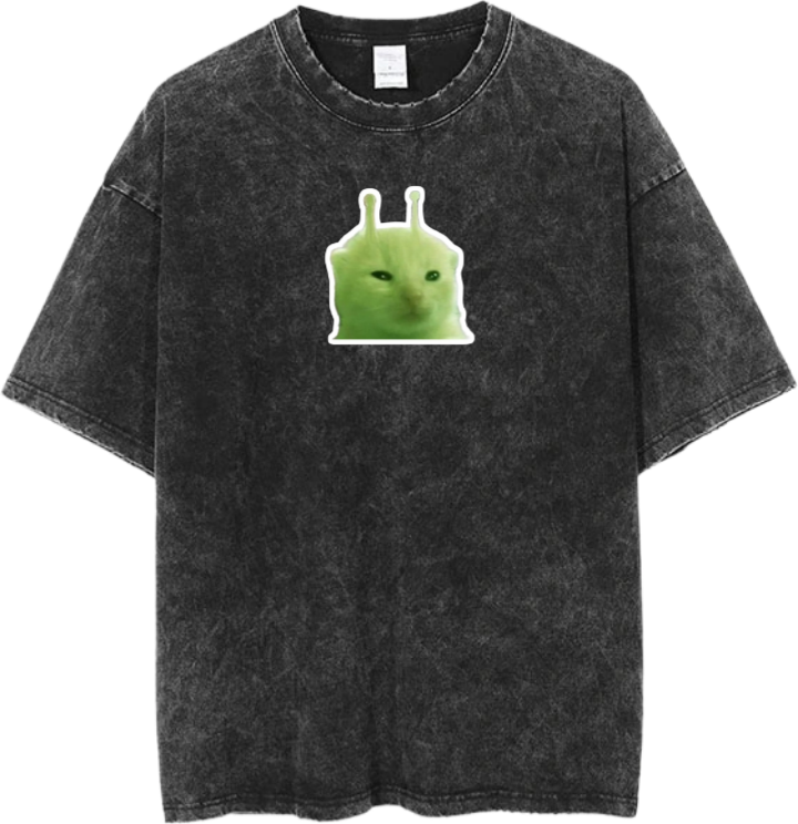 aliens One Size t- shirt Washed 2