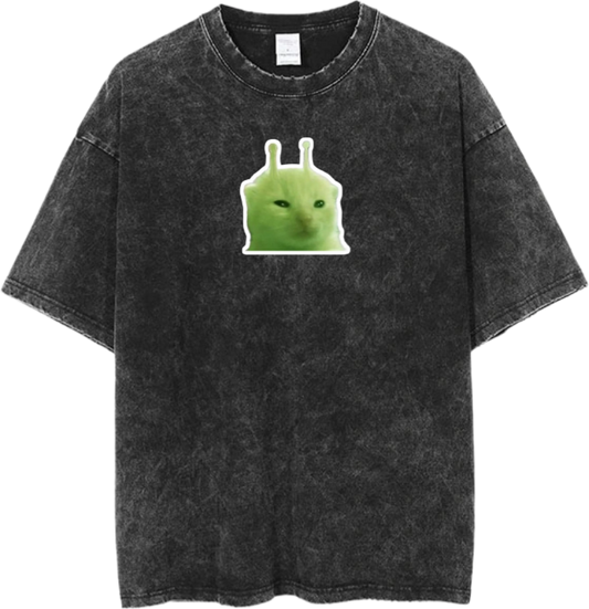 aliens One Size t- shirt Washed 2