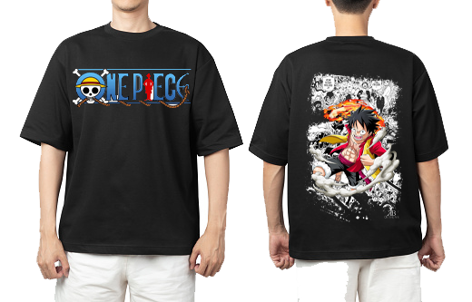 one piece t- shirt One Size Black Back 2