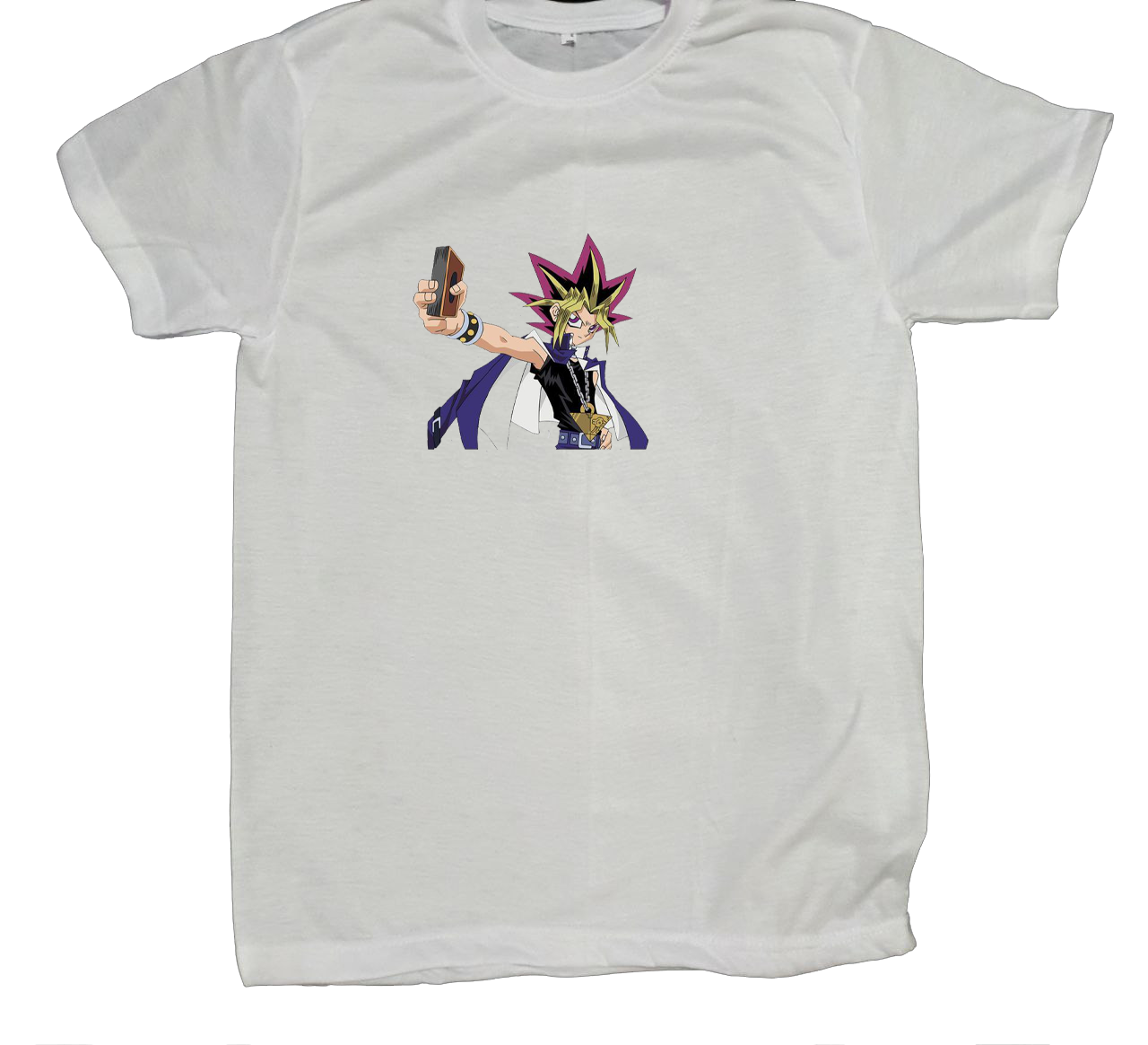 Yami Yugi t- shirt fat White 2