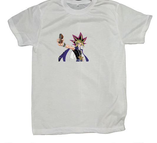 Yami Yugi t- shirt fat White 2