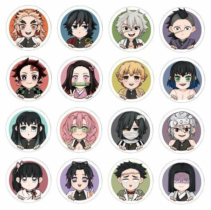 Demon Slayer brooch 1