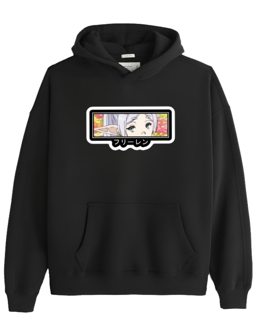 Frieren Beyond Journey's End One Size hoodie Black 2