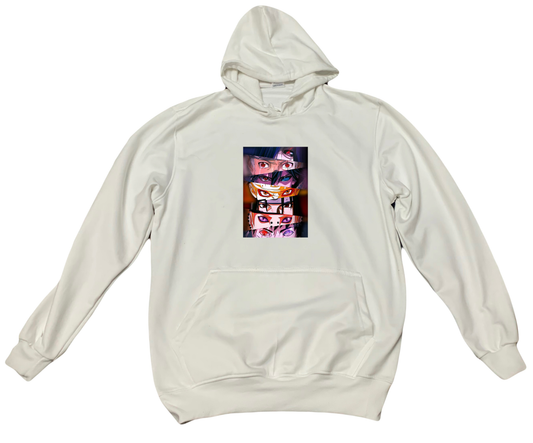 Naruto Shippuden One Size hoodie White 2