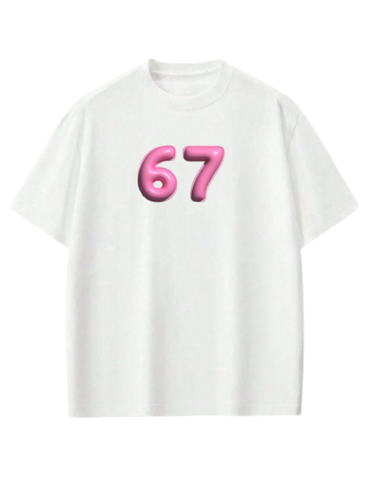 67 designs One Size t- shirt White 2