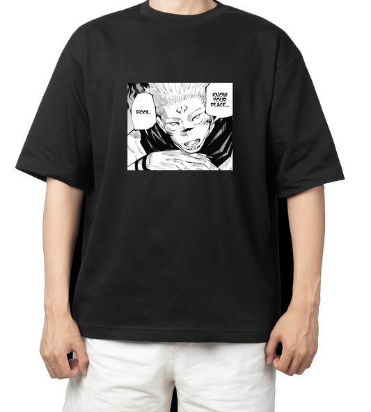tjujutsu kaisen GOJO Oversize t- shirt Black 2