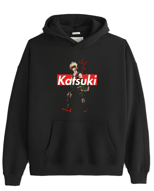 Boku no hero academy bnha One Size hoodie Black 2