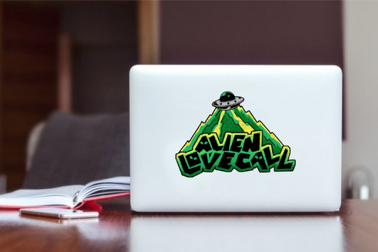 aliens Laptop Sticker 2