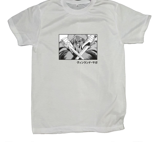 Vinland saga t- shirt fat White 2