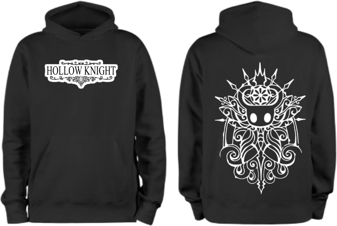 Hollow Knight One Size hoodie Black Back 2