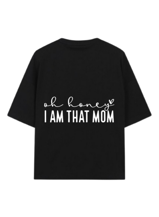Mom dad parents t- shirt Black Back 2