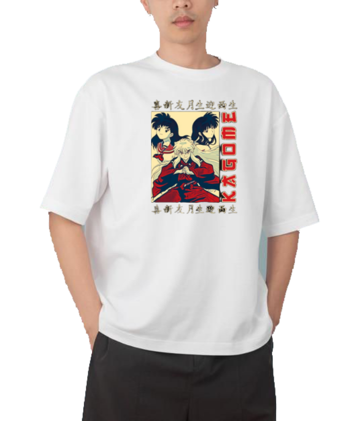 Inuyasha t- shirt One Size White 2
