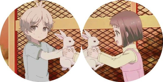 Akkun to Kanojo brooch 2