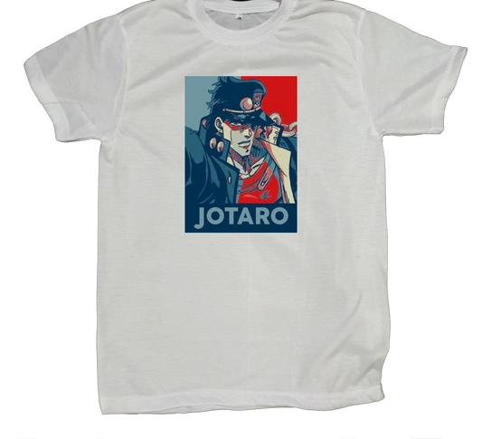 JoJo's Bizarre Adventure t- shirt fat White 2