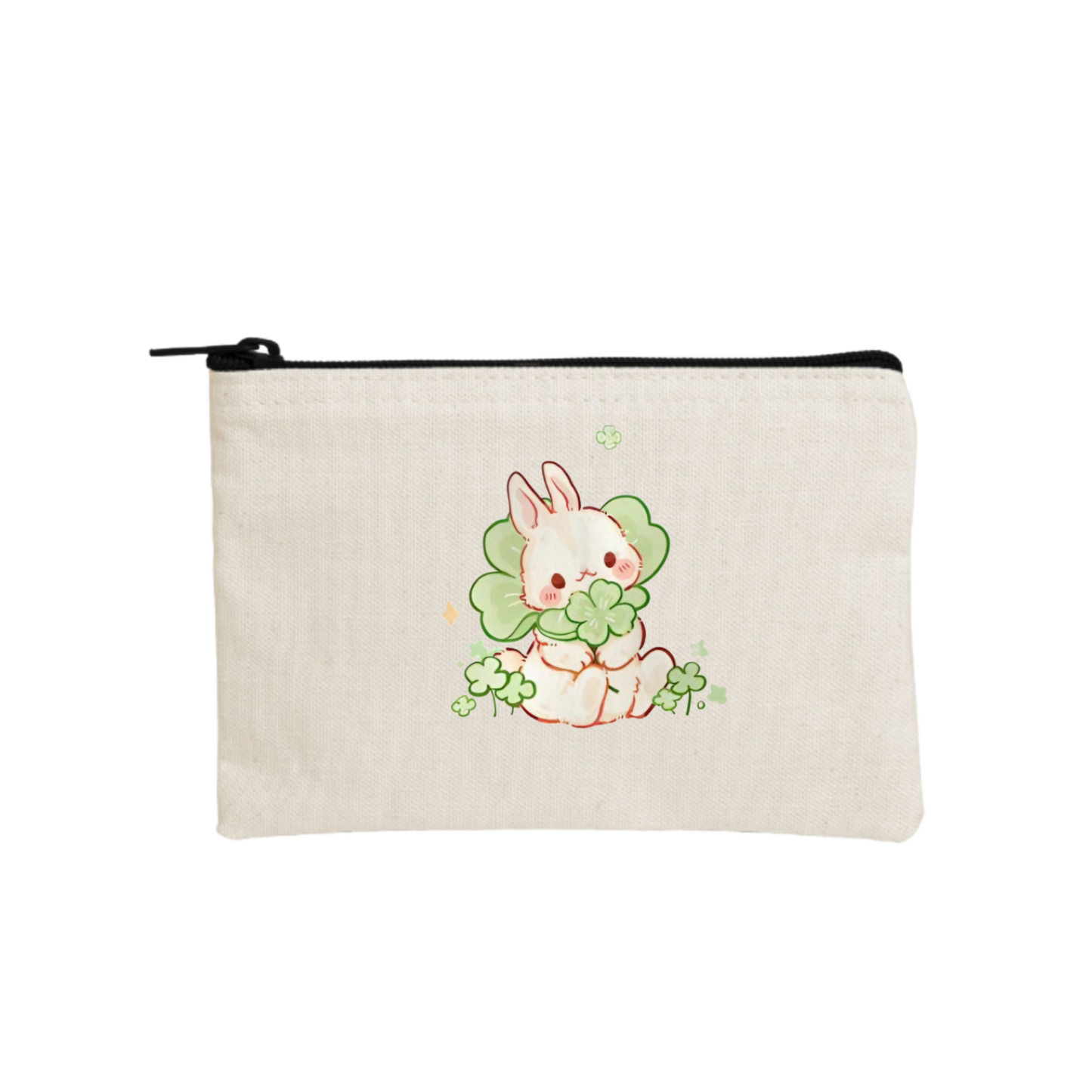 bunny wallet pencil case Beige 2