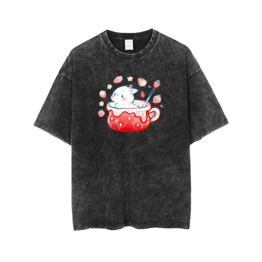 bunny One Size t- shirt Washed 2