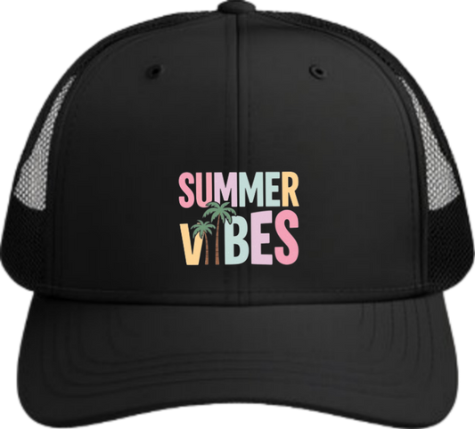 Summer Vibes Baseball cap Black  2