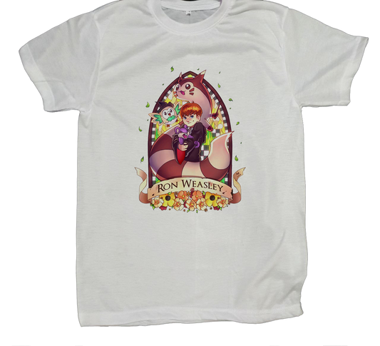Harry Potter t- shirt fat White 2