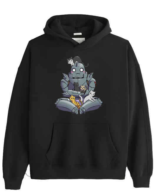 full metal alchamest One Size hoodie Black 2