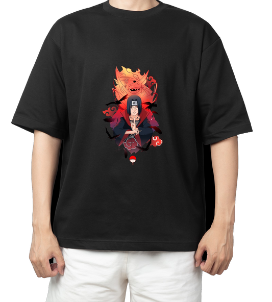 Naruto Shippuden t- shirt One Size Black 2