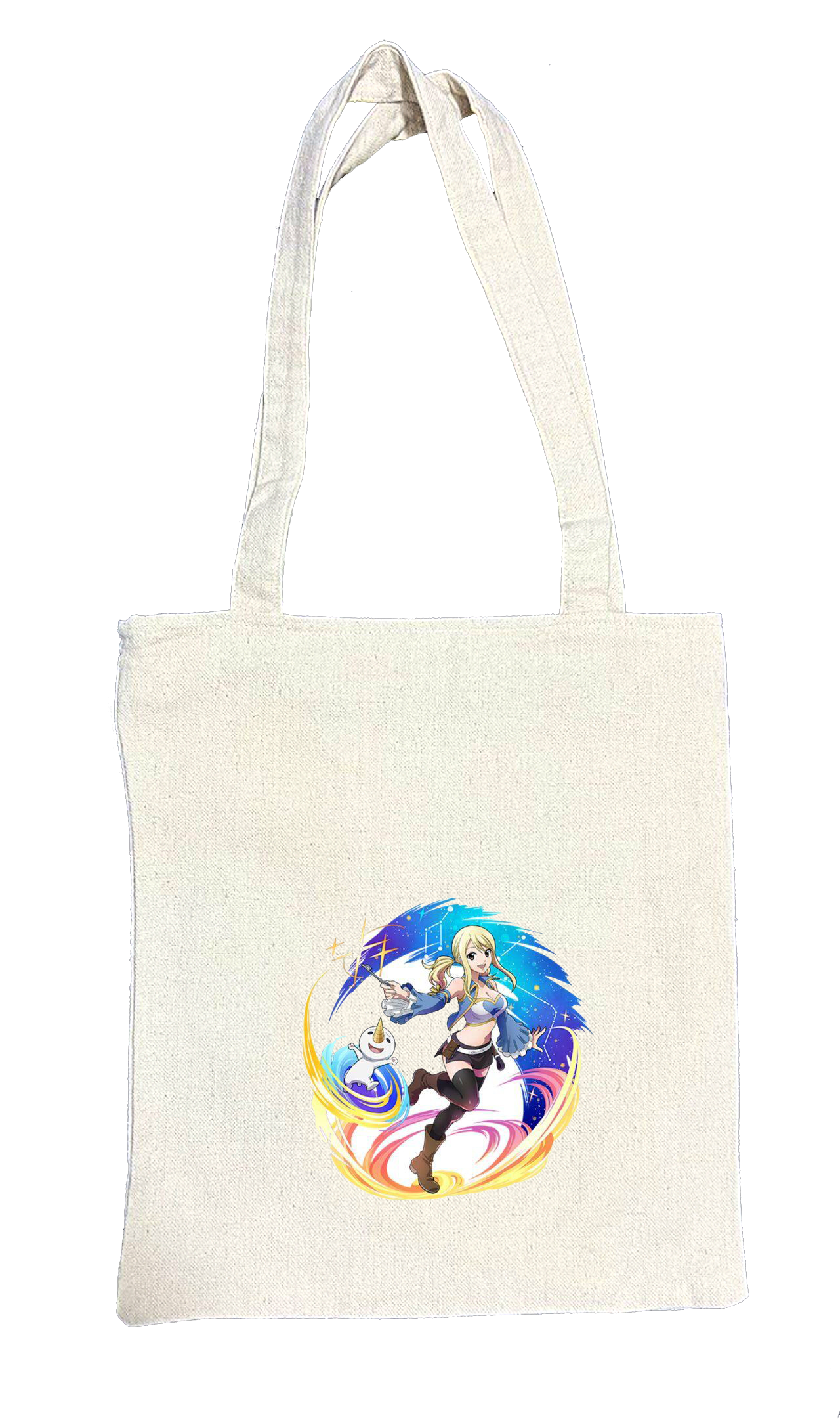 fairy tail tote bag beige 2