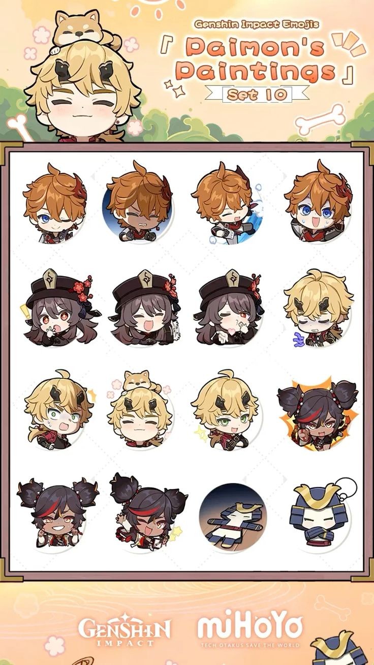 Genshin Impact Sticker 2