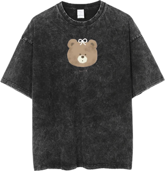 bear t- shirt Washed 2