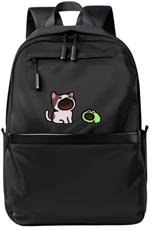 frog School Back bag bag 2