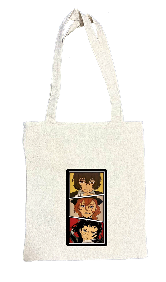 Bungo Stray Dogs tote bag beige 2