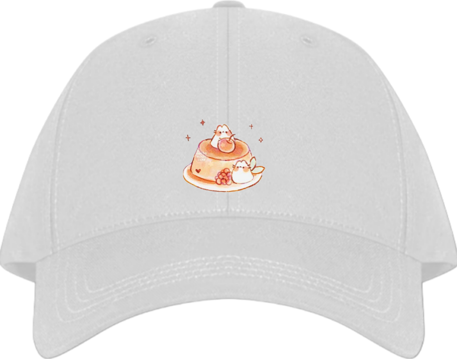 bunny Baseball cap White  2