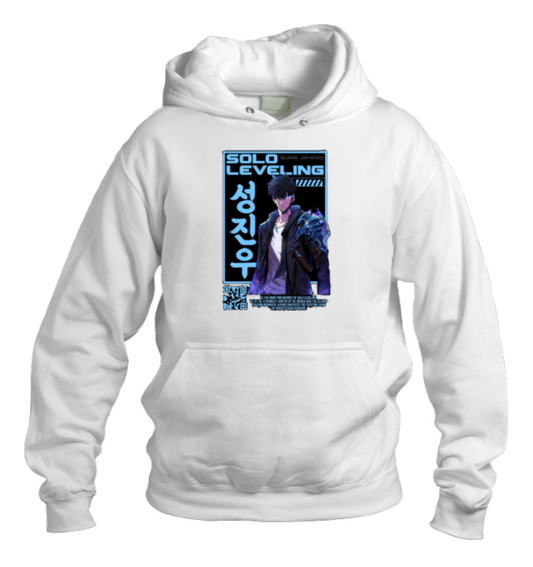 Solo Leveling One Size hoodie White 2